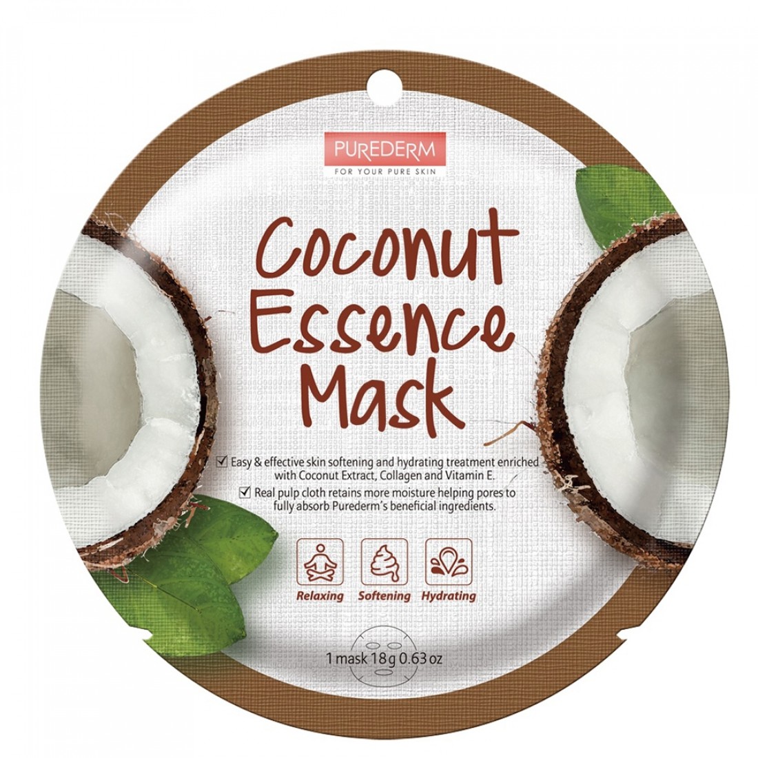 purederm_coconut_essence_mask